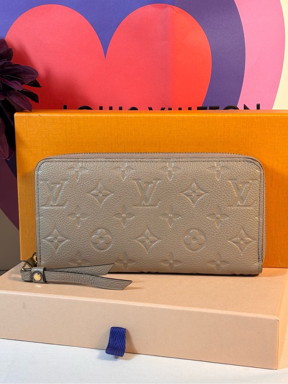 Louis Vuitton Zippy Wallet Empreinte